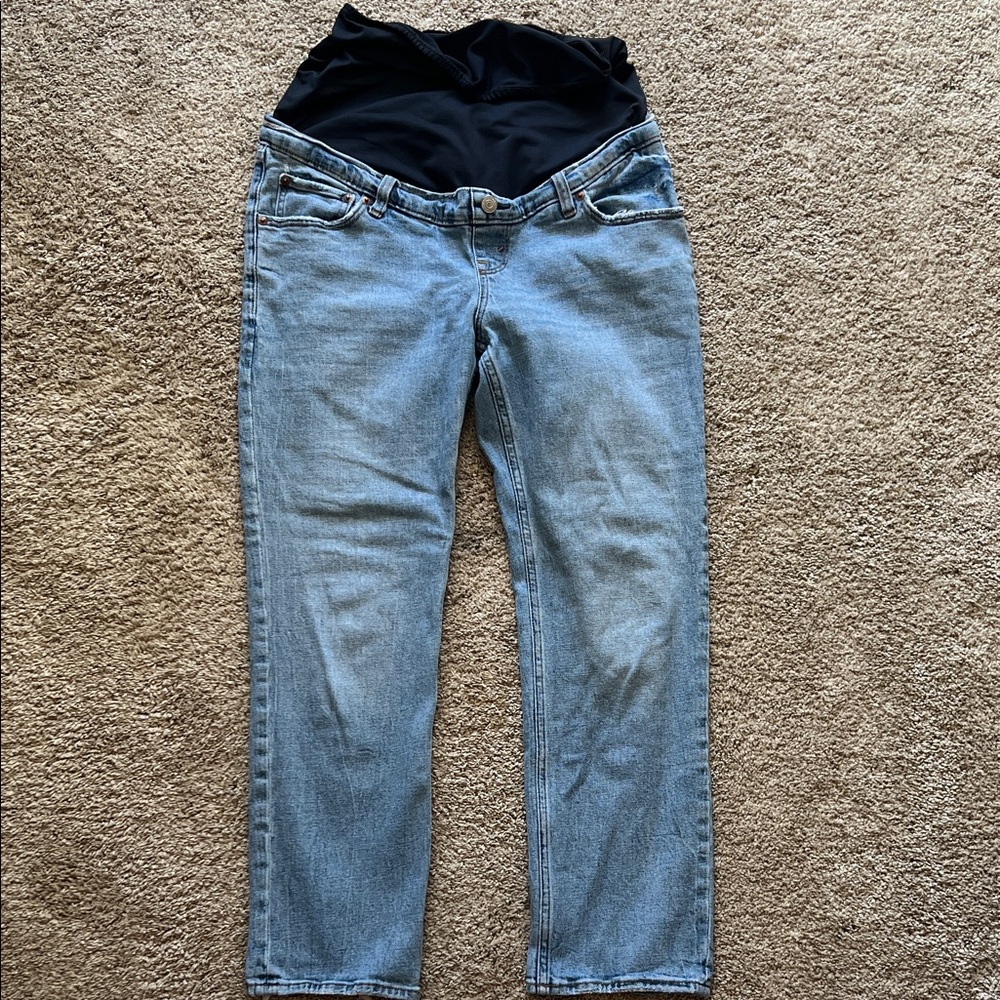 Abercrombie & Fitch Light Blue Maternity Jeans